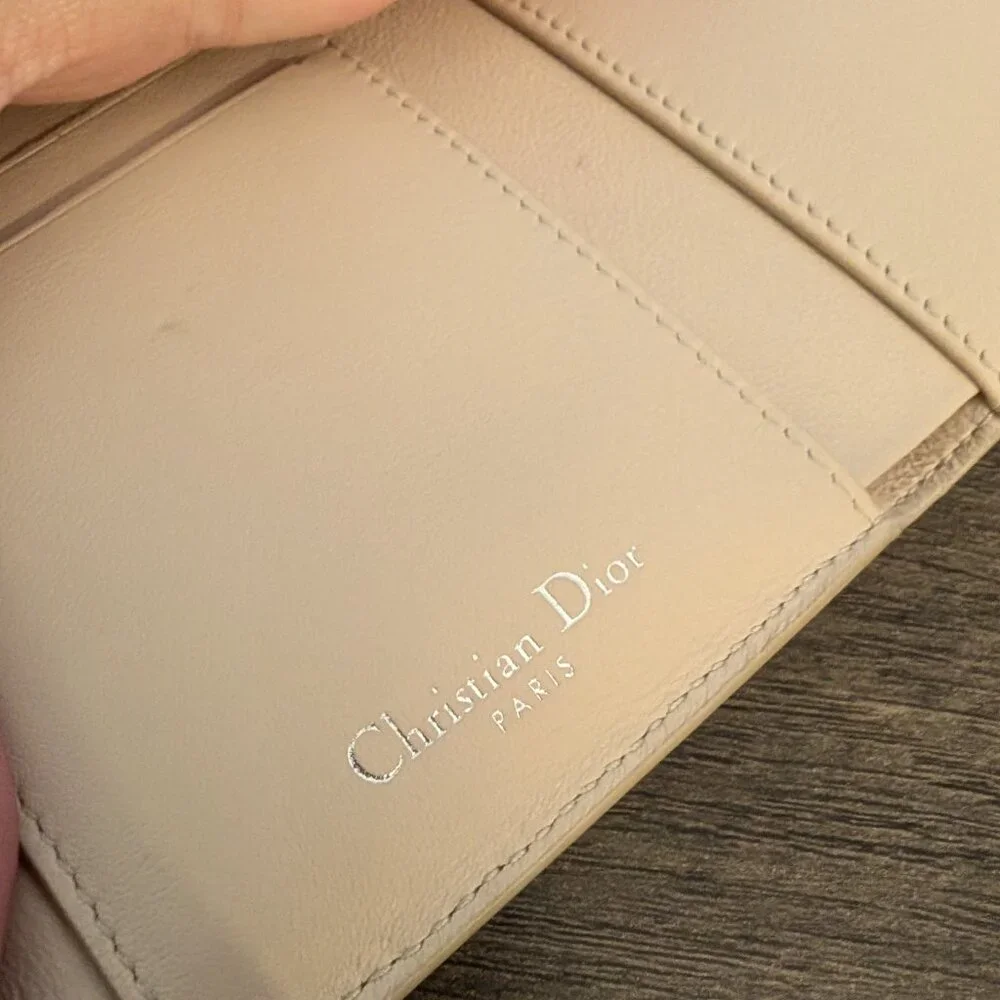 Dior Bullcalf Diorissimo Medium Envelope Wallet Vert Acide